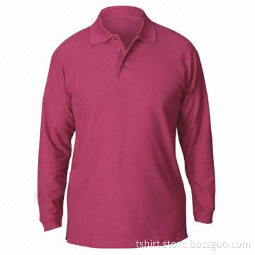 Men's polo t shirt, red, sports polo